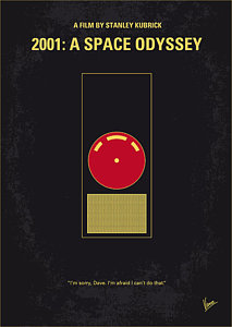 no003 my 2001 a space odyssey 2000 minimal movie poster chungkong art 1