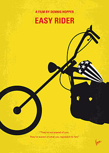 no333 my easy rider minimal movie poster chungkong art 1