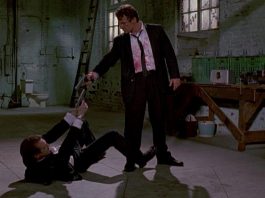 Una scena da Le Iene di Quentin Tarantino
