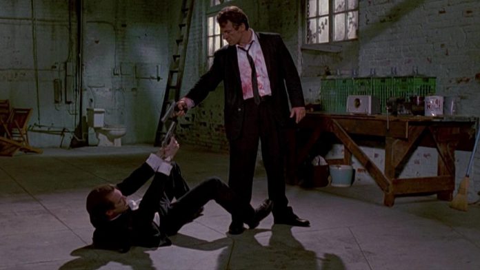 Una scena da Le Iene di Quentin Tarantino