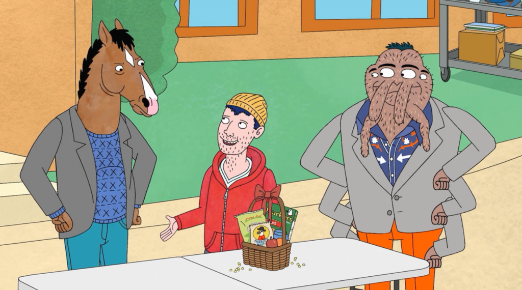 episode 10 bojack gift basket