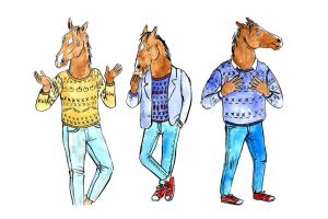 initial bojack sketches 0 870 0 0