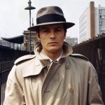 On the Set of “Le Samourai”…Alain Delon