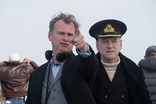 dunkirk set photo christopher nolan