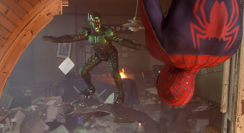 sam raimi spider man green goblin