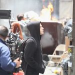 ‘Mr. Robot’ on set filming, New York, USA – 11 May 2017