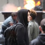 ‘Mr. Robot’ on set filming, New York, USA – 11 May 2017