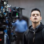 ‘Mr Robot’ on set filming, New York, USA – 16 Aug 2017