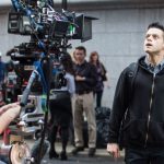 ‘Mr Robot’ on set filming, New York, USA – 16 Aug 2017