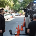 ‘Mr Robot’ on set filming, New York, USA – 16 Aug 2017