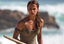 Alicia Vikander in Tomb Raider