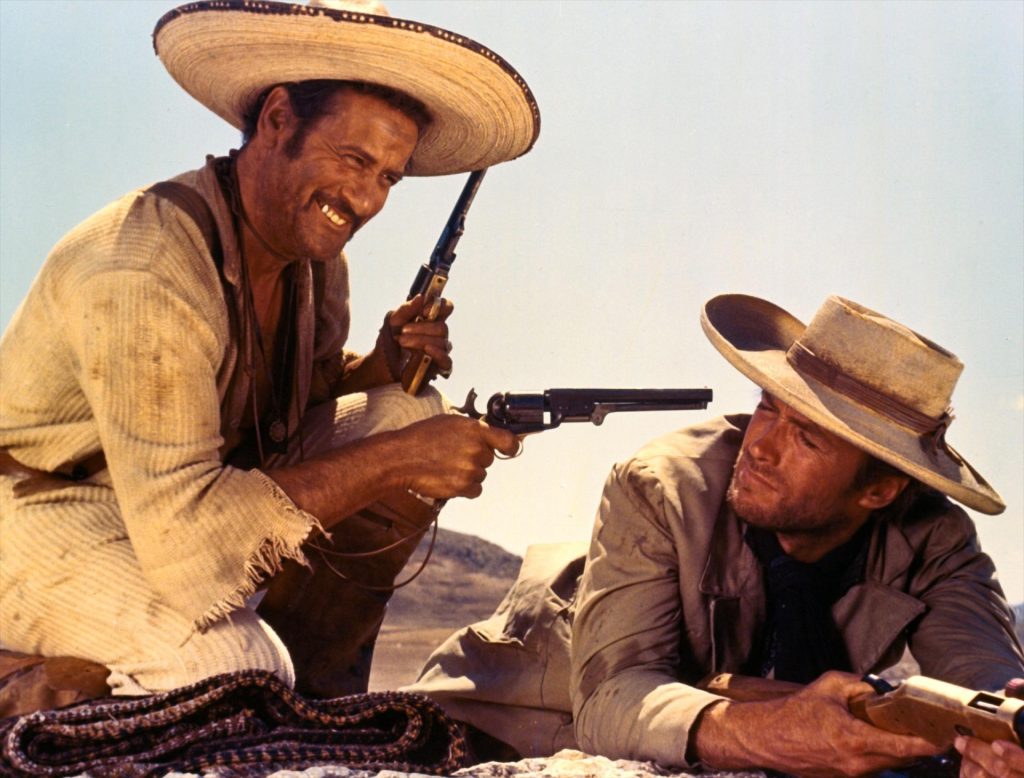 The Good the Bad and the Ugly 1966 Eli Wallach Tuco and Clint Eastwood Blondie
