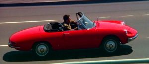 alfa romeo spider duetto dustin hoffman