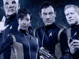L'equipaggio della USS Discovery nella serie Star Trek Discovery