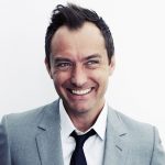 Smiling Jude Law