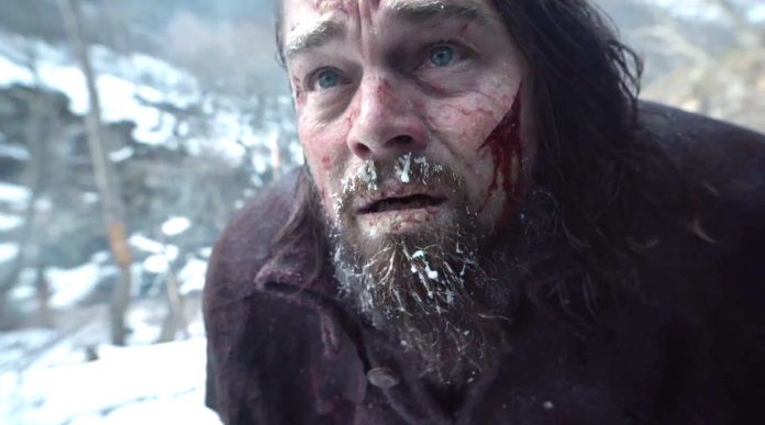 Leonardo DiCaprio in The Revenant