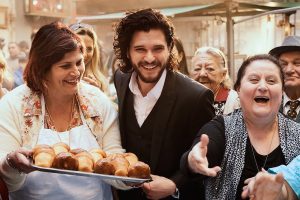 Kit Harington One Fragrance Campaign Behind Scenes