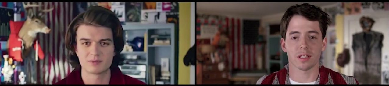Joe Keery pubblicità Domino's