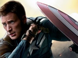 Chris Evans nei panni di Steve Rogers