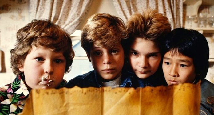 i 4 protagonisti de I Goonies