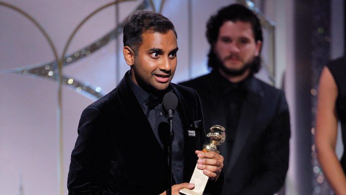 Aziz Ansari riceve il Golden Globe