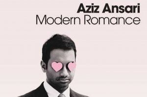 Aziz Ansari nella copertina del suo libro