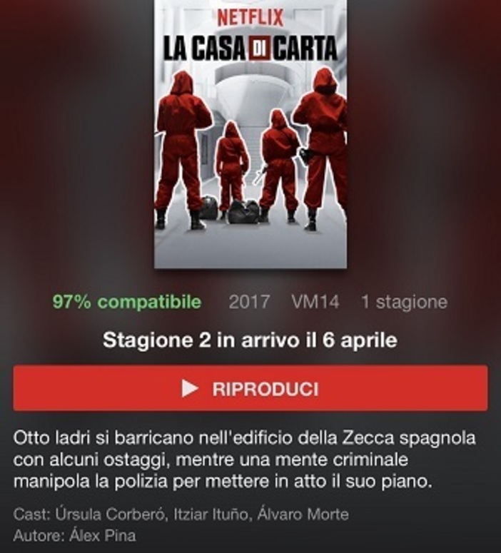 La casa di carta 2