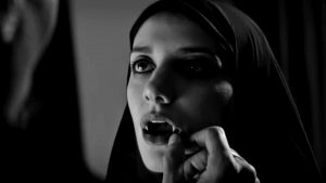 amazon prime video, a girl walks home alone at night