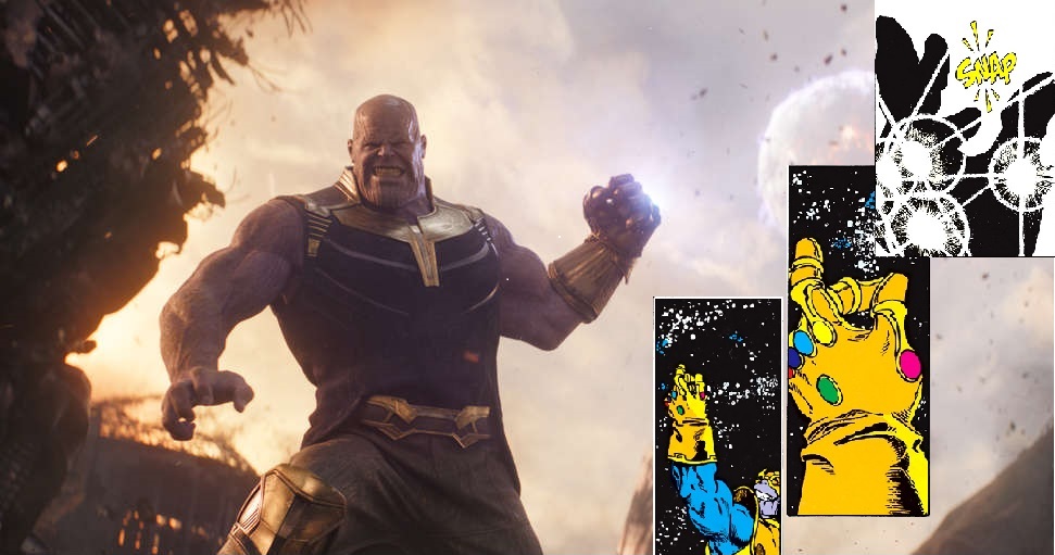 Lo snap mortale di Thanos 