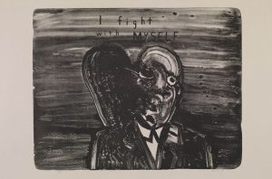 David Lynch I Fight With Myself 2013 Image via spookmagazinecom