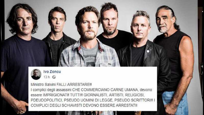 pearl jam con post zoncu