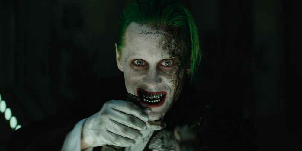 Il Joker di Jared Leto in Suicide Squad.