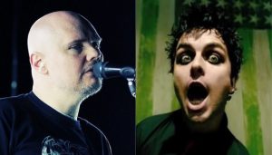 Billy Corgan Smashing Pumpkins e Billie Joe Armstrong Green Day