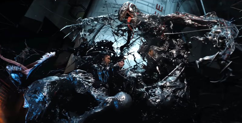 Venom Trailer Venom vs Riot