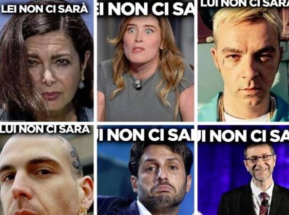 Lui non ci sarà