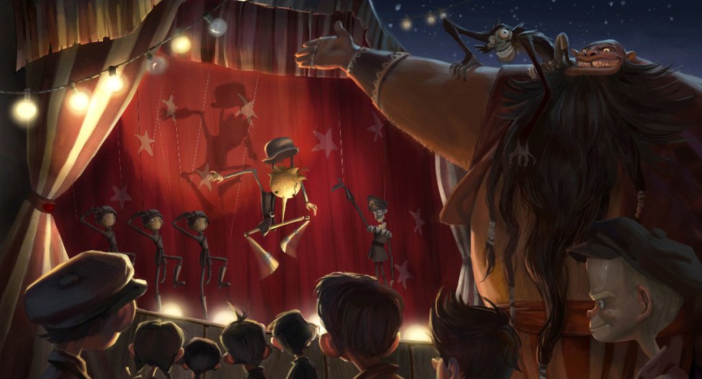 Concept Art di Pinocchio