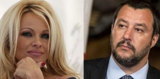 Pamela Anderson attacca, Salvini risponde