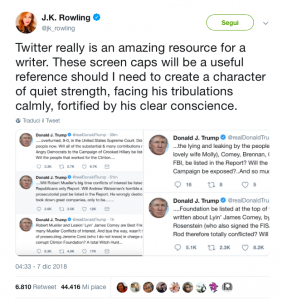 rowling blast twitter