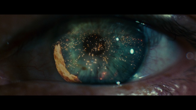 blade runner eye flames