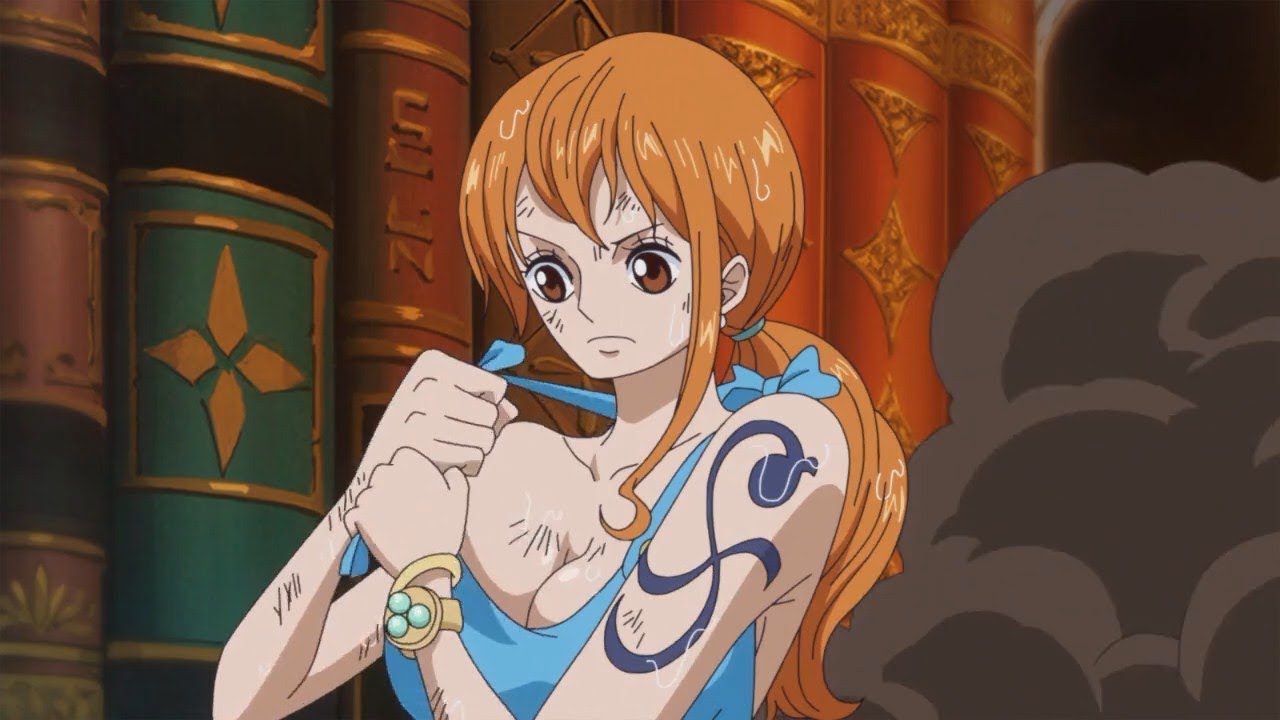 Nami di One Piece. 