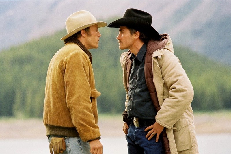 heath ledger e jake gyllenhaal ne i segreti di brokeback mountain 26044
