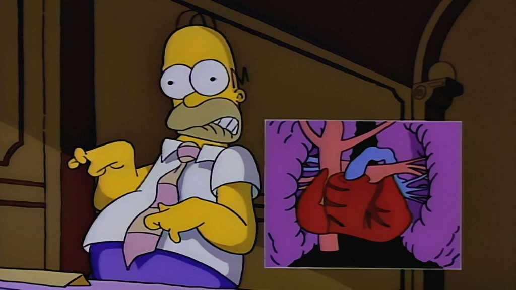 simpsons homers triple bypass