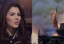 Valentina Nappi: ''Ho goduto nel vedere Notre-Dame bruciare''