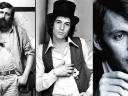 Francesco Guccini, Rino Gaetano e Fabrizio De André: tre tra i più grandi cantautori italiani.