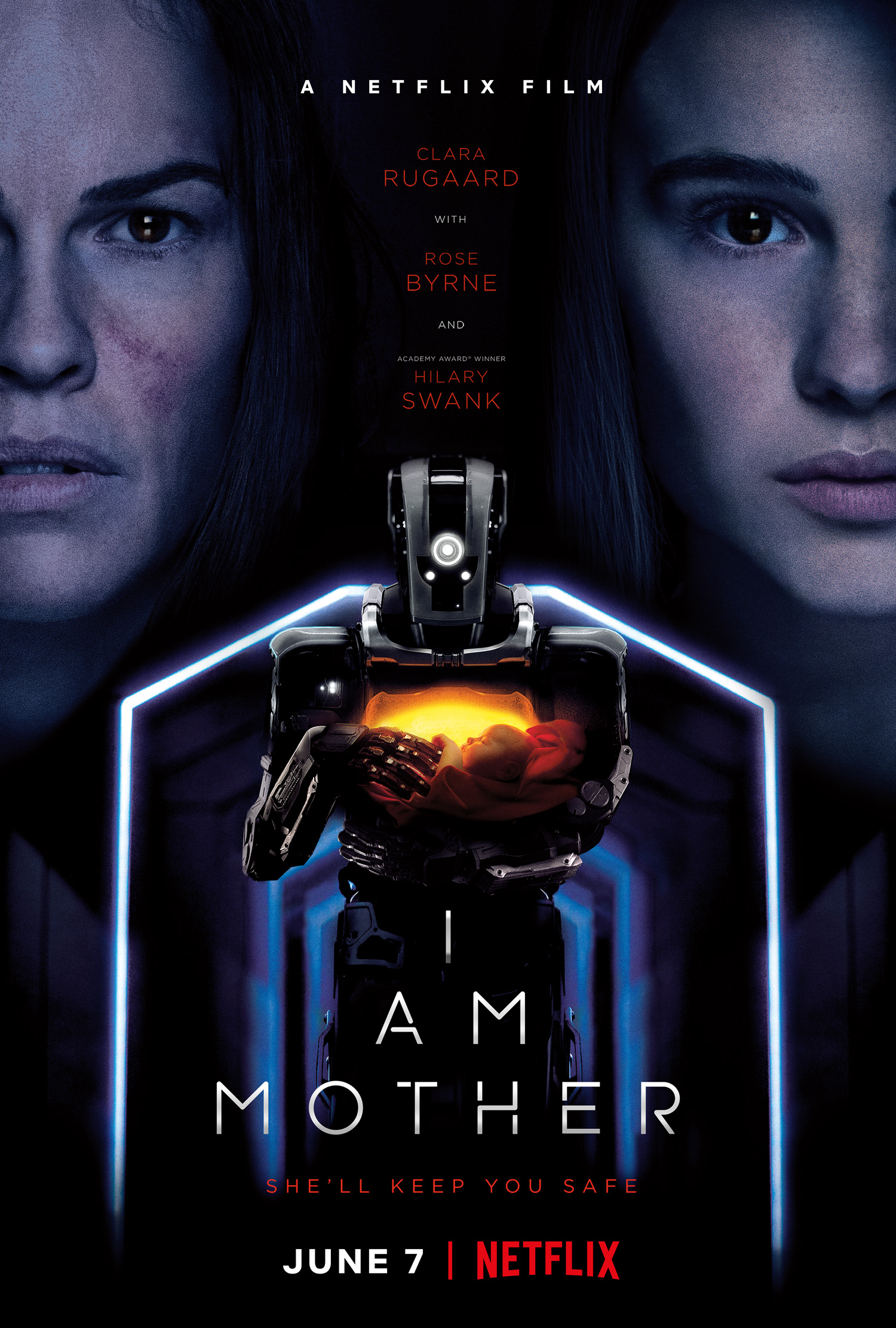 I am Mother, poster del film Netflix