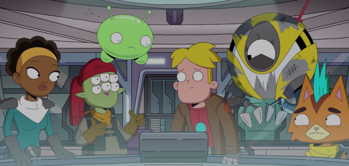 i protagonisti animati di Final Space 2