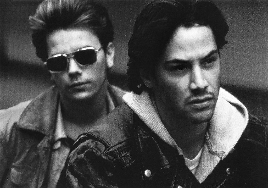River Phoenix e Keanu Reeves