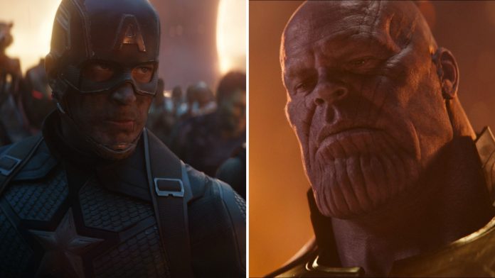 Avengers: Endgame, Cap e Thanos