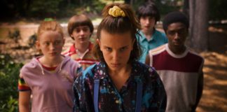 I giovani protagonisti di stranger things