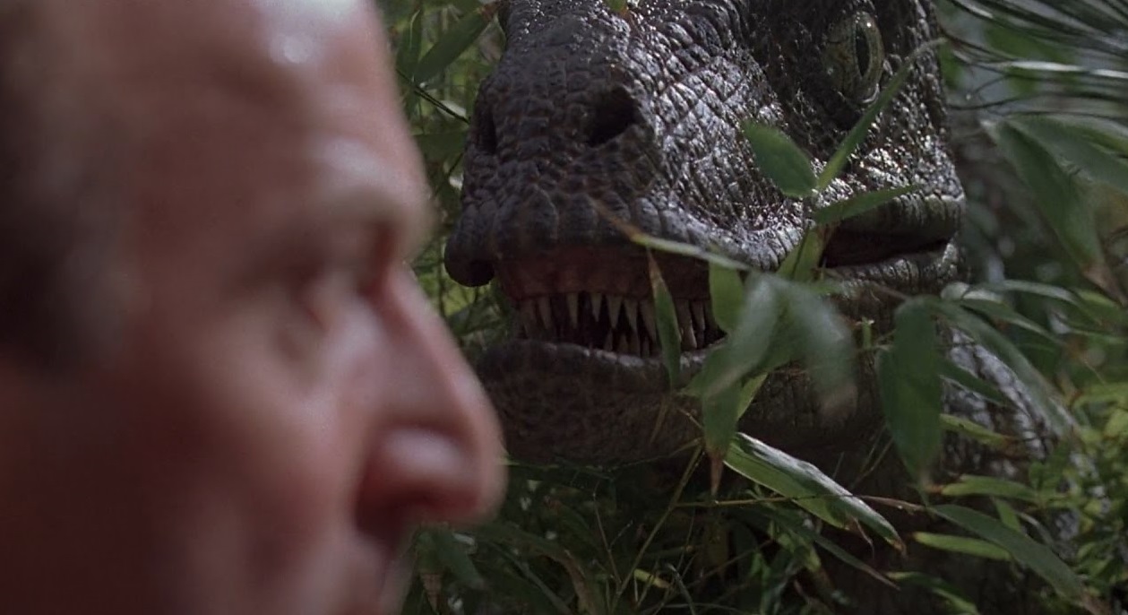 Velociraptor in Jurassic Park